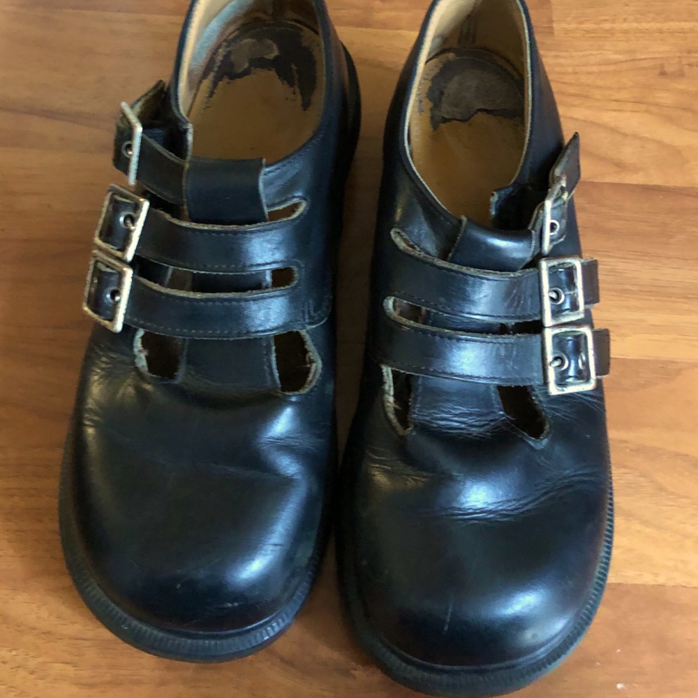 VTG 90s DOC MARTEN PLATFORM MARY JANES